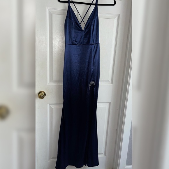 Navy blue dress - Picture 3 of 5